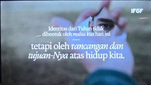 Identitas kita berasal dri rancangan Allah