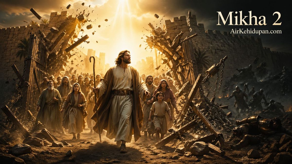 Allah menyelamatkan umat-Nya dan menumpas musuh mereka