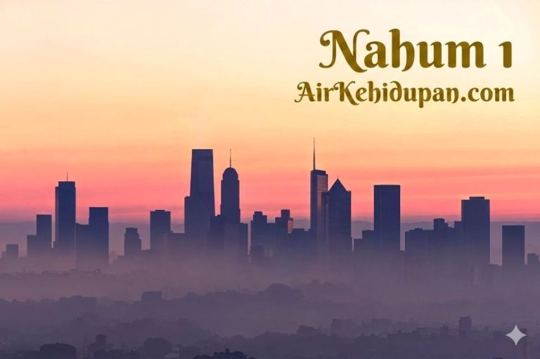 3 fakta utama mengapa Niniwe berkhianat terhadap Allah