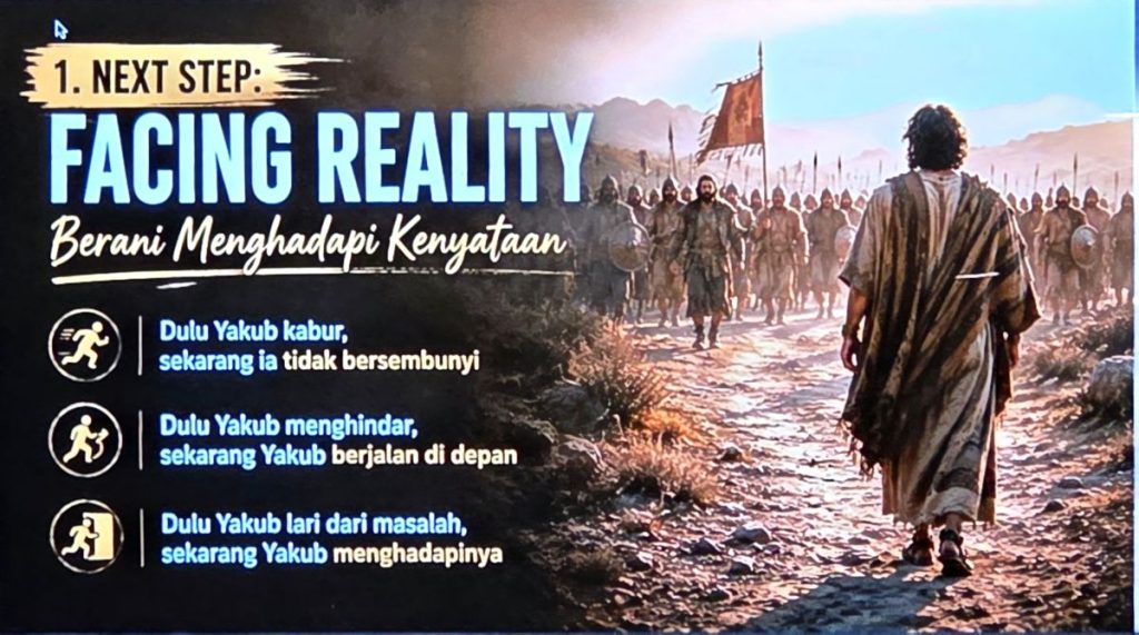 Menghadapi kenyataan